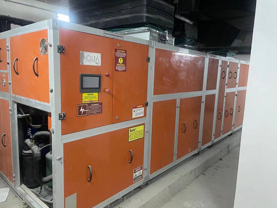 18年采用至今，除濕熱泵依然運轉正常